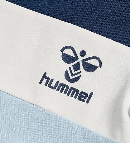 Hummel Bodysuit s/s - hmlAzur Block - Dress Blue