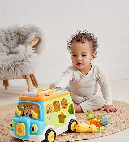 Scandinavian Baby Products Activity Toy - Bus w. Light/Sound