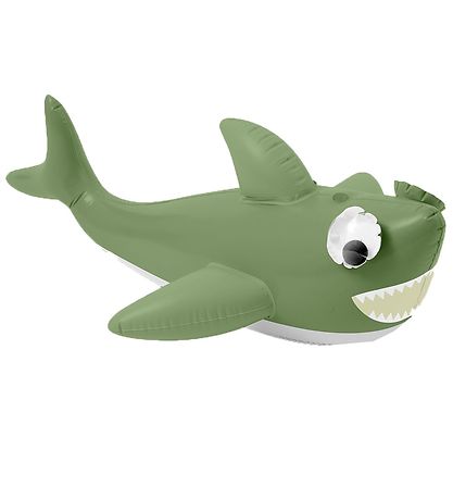 SunnyLife Giant Úðaraleikföng Shark - 248 x 148 cm - Grænt