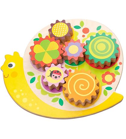 Tender Leaf Wooden Toy - Activity snail - 7 Parts