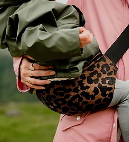Wildride Baby Carrier - The Toddler Swing - Brown Leopard