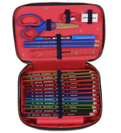 Jeune Premier Pencil Case w. Contents - Cavalier Couture