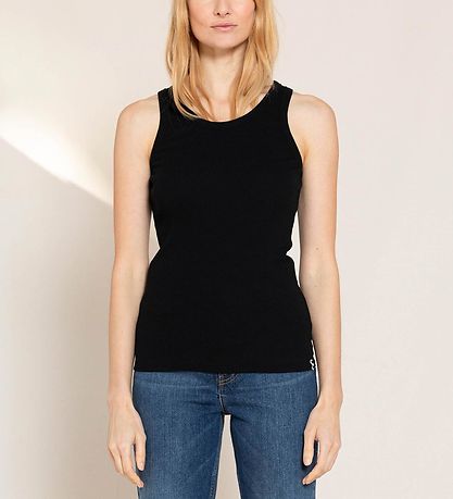Finger In The Nose Tanktop - Rib - Black