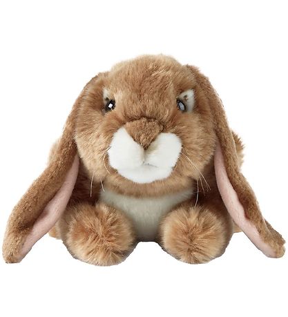 Living Nature Soft Toy - 24x15 cm - Rabbit - Brown