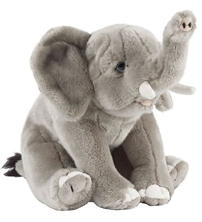 Living Nature Soft Toy - 23x17 cm - Elephant - Grey