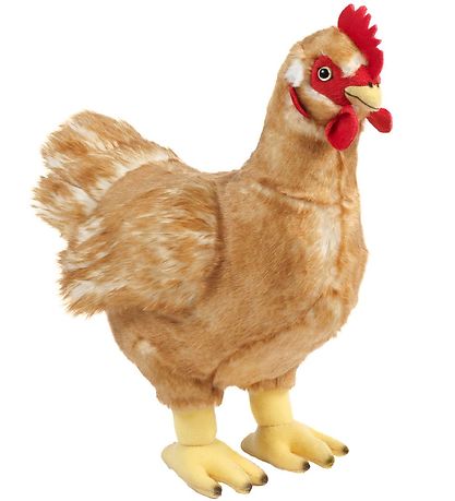 Living Nature Soft Toy - 32x12 cm - Hen - Large - Brown