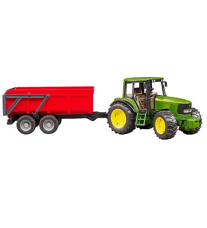 Tracteur Bruder - John Deere 6920 av. Remorque - 02057