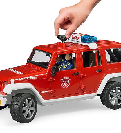 Bruder Auto - Jeep Wrangler Einsatzfahrzeug m. Licht/Sound - 025