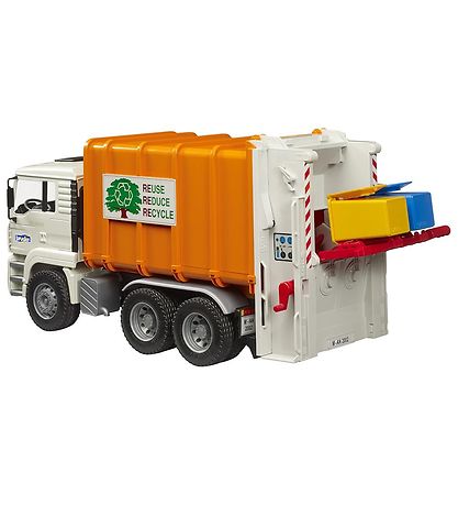 Bruder Truck - MAN TGA Garbage truck - 02772
