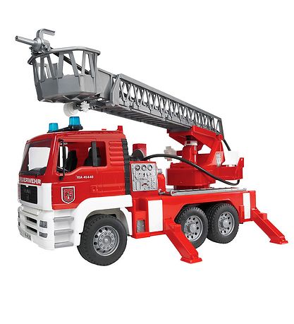 Bruder Auto - MAN TGA Feuerwehrauto m. Licht und Sound - 02771