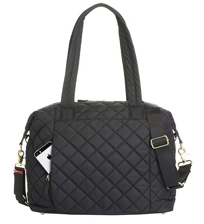 Storksak Skiptitaska - Stevie Quilt - Svart