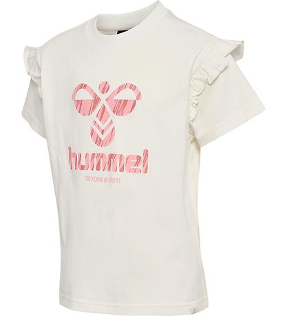 Hummel Stuttermabolur - hmlEllie - Marshmallow