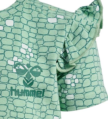 Hummel Stuttermabolur - hmlZanzi - Silt Green
