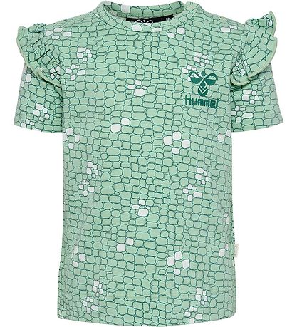 Hummel Stuttermabolur - hmlZanzi - Silt Green