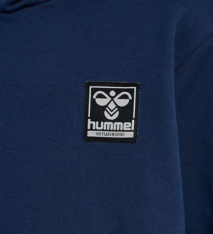 Hummel Hoodie - hmlOwen - Dress Blue