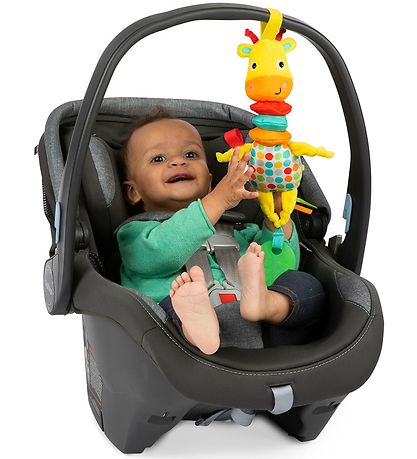 Bright Starts Clip Toy - Pull, Play & Boogie - Giraffe