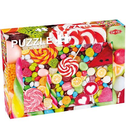 TACTIC Puzzle Game - Candy Bonanza - 56 Bricks
