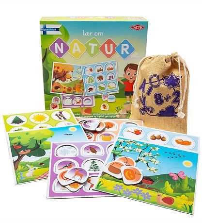 TACTIC Board Game - Learn About Natural - Danish