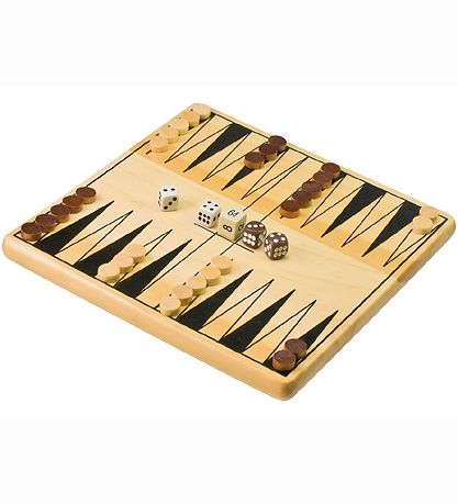 TACTIC Board Game - Backgammon - Classic+ Collection - Wood