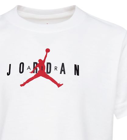 Jordan T-Shirt - Wit m. Logo