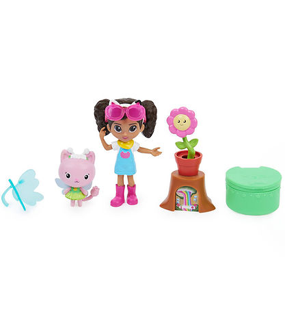 Gabby's Dollhouse Sett - 5 Partar - Gabby's Flower-rific Garden