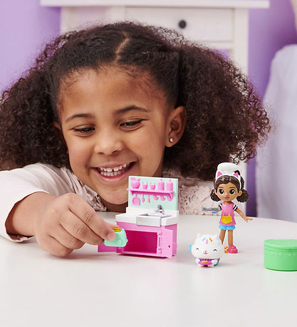 Gabby's Dollhouse Sett - 4 Partar - Gabby's Lunch & Munch