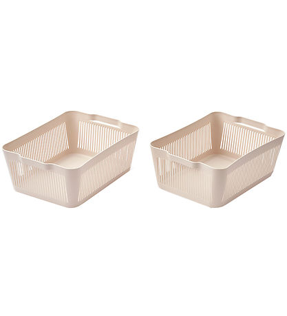 Liewood Korb - 2er-Pack - Large - 39x26x14 cm - Sandy