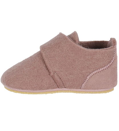 Wheat Slippers - Wool - Marlin Field - Dusty Rouge