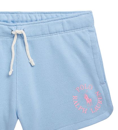 Polo Ralph Lauren Shorts Bois long Bleu Clair av. Rose KW FR