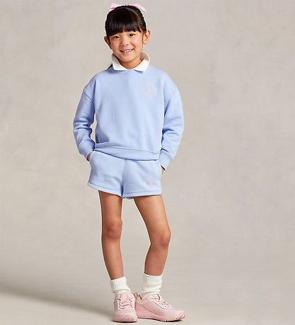 Polo Ralph Lauren Shorts - Longwood - Light Blue w. Pink