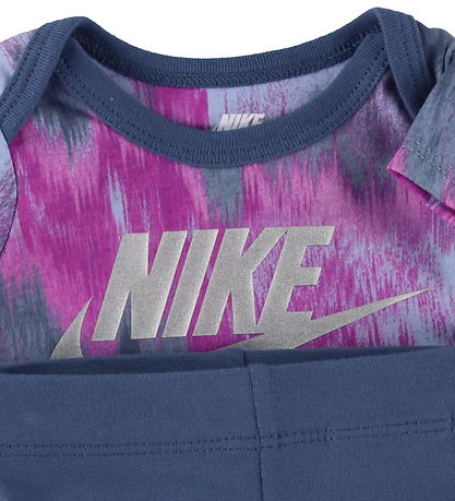 Nike Kroppsuppsättning - Byxor/Body k/ä - Diffuserad Blue
