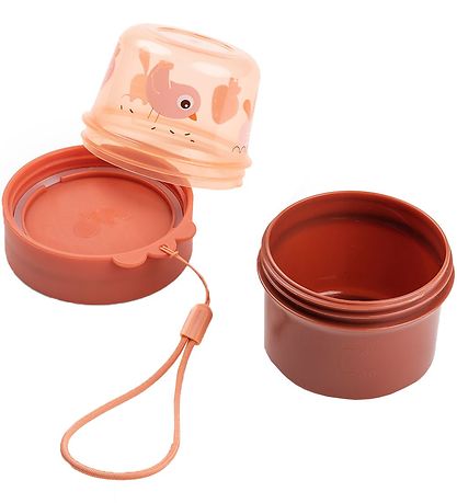 Done by Deer Container - To Go 2-Way Snack - Papaya
