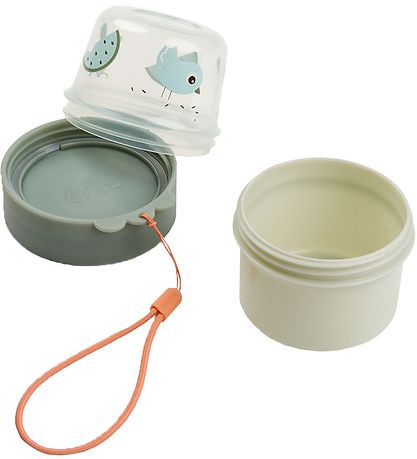 Done by Deer Container - To Go 2-Way Snack - Green