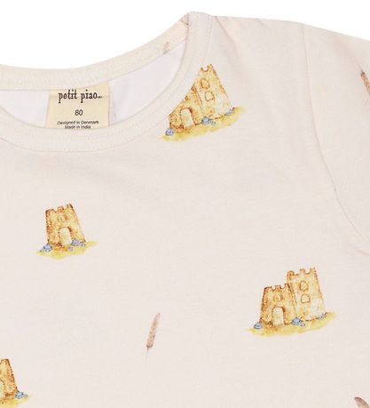 Petit Piao T-shirt - Baggy Printed - Castle