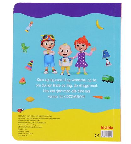 Alvilda Book - CoComelon Come and Play - My First Look and Find