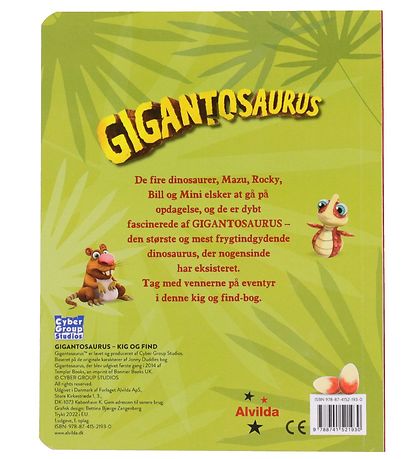 Alvilda Book - Gigantosaurus - My First Look and Find