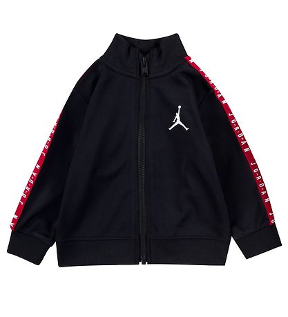Jordan Trainingsanzug - Cardigan/Jogginghosen - Schwarz m. Rot