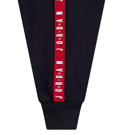 Jordan Trainingsanzug - Cardigan/Jogginghosen - Schwarz m. Rot