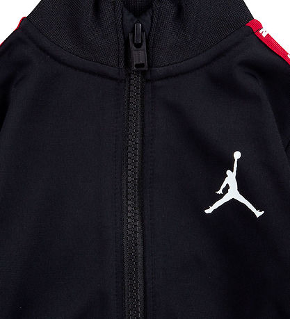 Jordan Trainingsanzug - Cardigan/Jogginghosen - Schwarz m. Rot