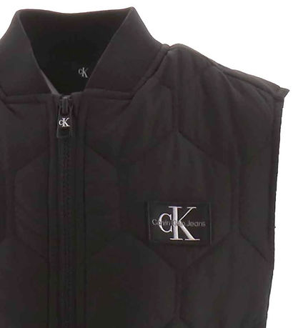 Calvin Klein Dunväst - Quilted - Svart