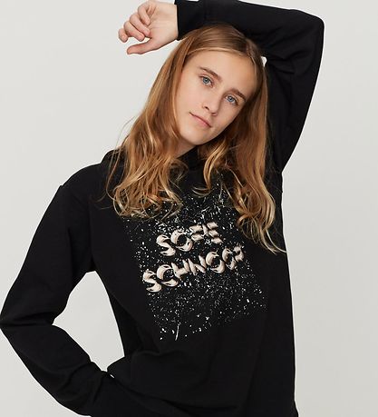 Sofie Schnoor Girls Hoodie - Black