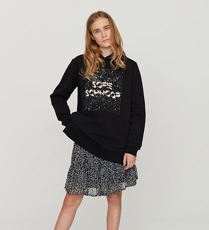 Sofie Schnoor Girls Hoodie - Black