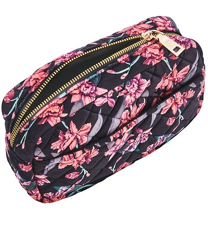 Fan Palm Necessär - Medium+ - Quiltad Velour - Felfri Black