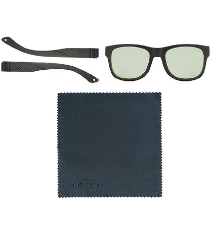 Mokki Screen Glasses - Click & Change ScreenSafe - Olive Green