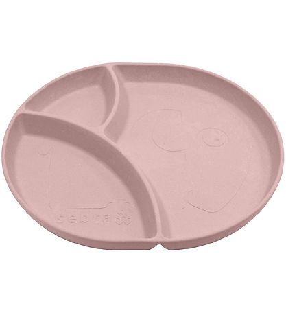 Sebra Der Teller - Biokunststoff - 3 Räume - Mütter - Blossom Pi