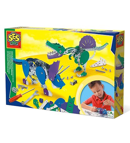 SES Creative - Smíða sett Málmur - Risaeðlur