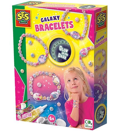 - Brille dans le Noir Bracelet SES Creative - Galaxy