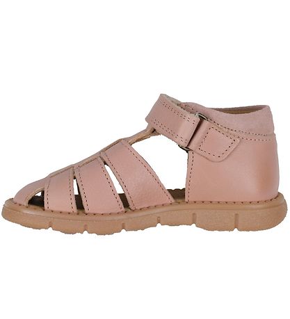Pom Pom Sandals - Sporty Velcro - Rose
