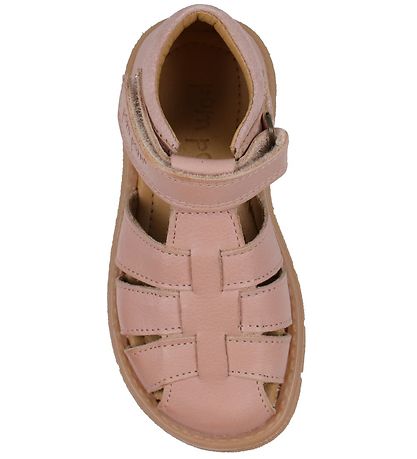 Pom Pom Sandals - Sporty Velcro - Rose