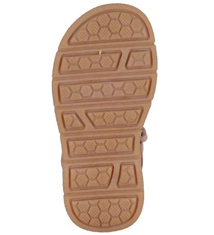 Pom Pom Sandals - Sporty Velcro - Rose